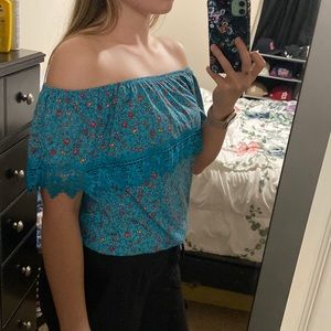Rue21 Floral Off the Shoulder Top